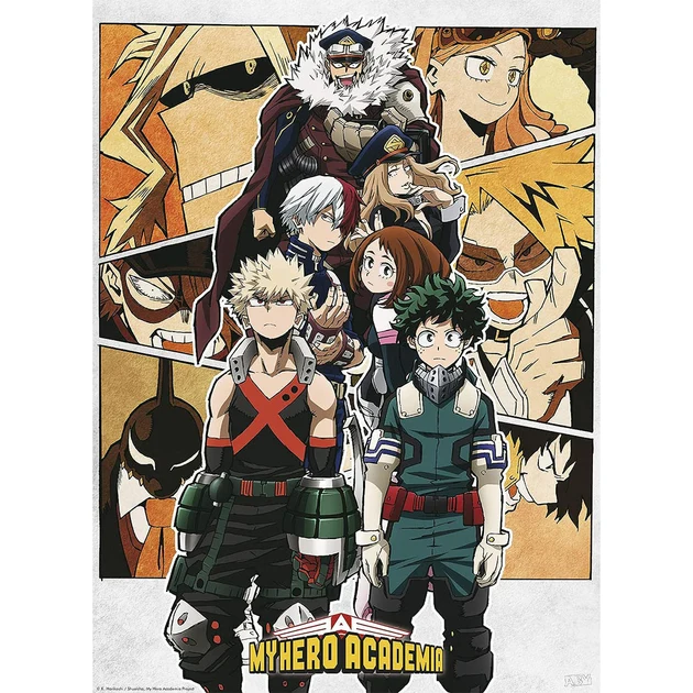 My Hero Academia – Poster – – Groupe