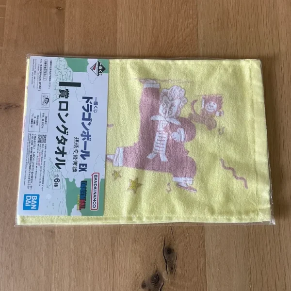 Dragon Ball – Serviette – longue Son Goku & Jackie Chun 21x60 cm – Ichiban Kuji EX Son Goku Shugyou-hen Lot I