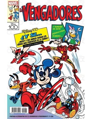 El Asombroso Spiderman 17 (portada Alternativa Disney 100-los Vengadores) – Comic