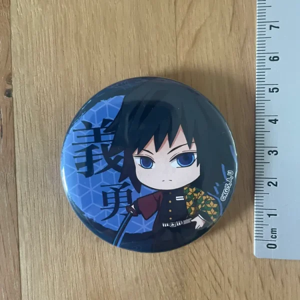 Badge Giyu Tomioka TekuToko Movic 5 cm – Demon Slayer