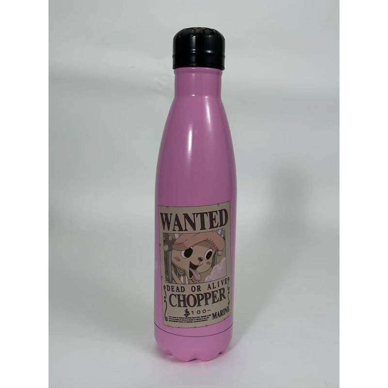 Bouteille 540 ml – ONE PIECE – Chopper Wanted – en métal