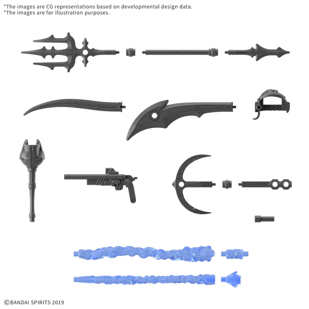 30MM – Customize Weapons (Pirate Weapon) – Maquette