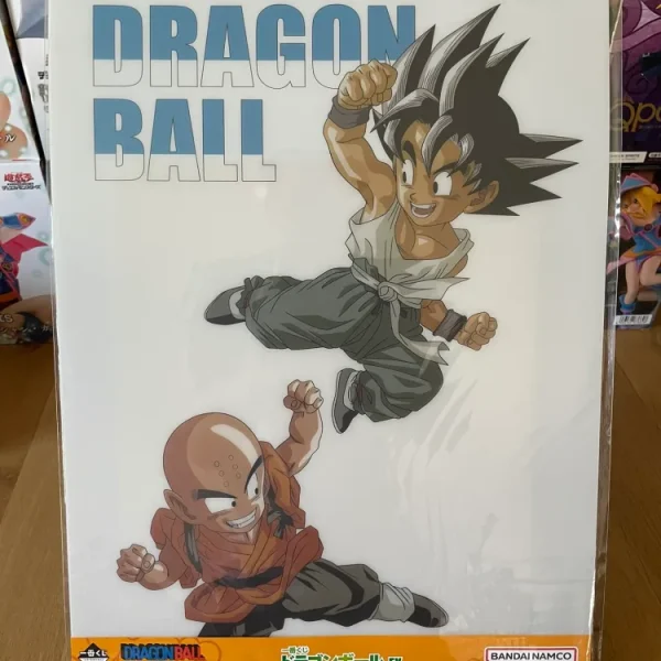 Poster Ichiban Kuji Gekitou!! Tenkaichi Budoukai (Batch I) – Dragon Ball – A3 plastic Goku & Krillin