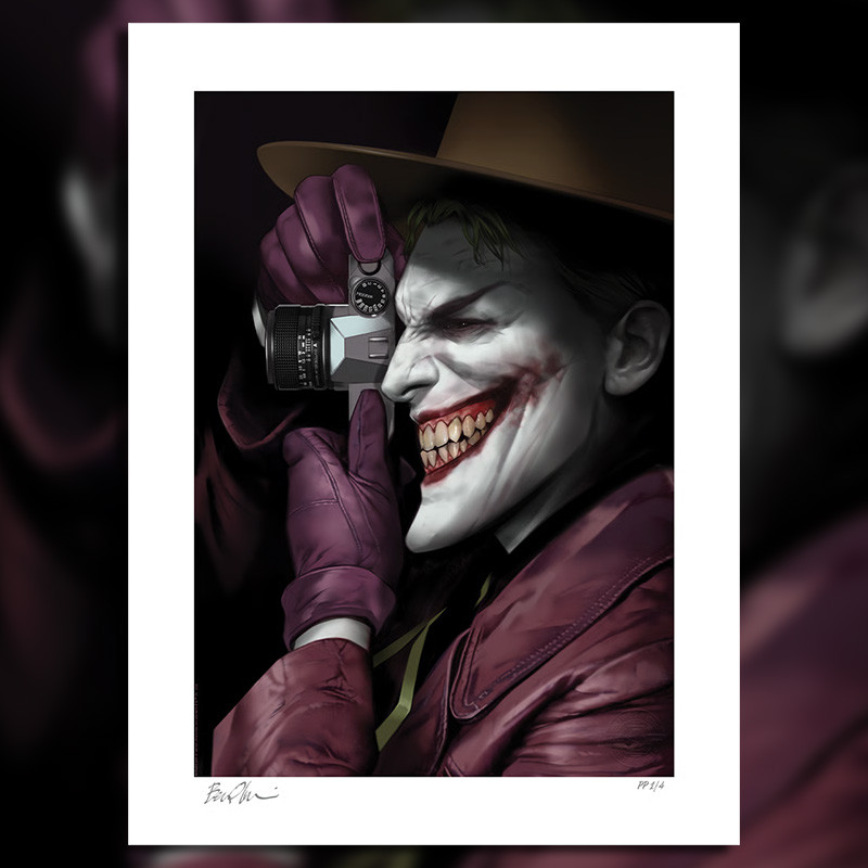 DC COMICS Impression Art Print Batman The Killing Joke Reprise Sideshow – Comic