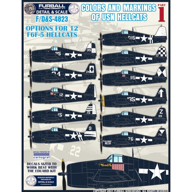 Décal Grumman Hellcat – Collection