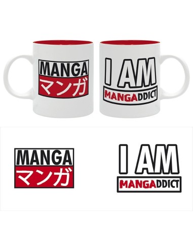 MANGA ADDICT – Taza 320ml · Asian Art