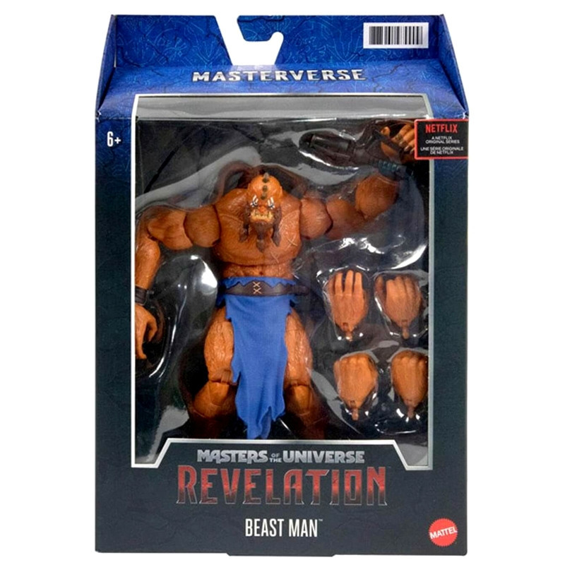 Figurine – MAITRES DE L’UNIVERS REVELATION Masterverse Beast Man MATTEL