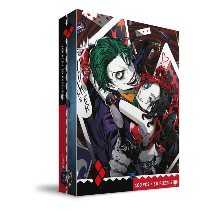 DC Comics effet 3D The Joker & Harley Quinn Manga (100 pièces ) – Puzzle