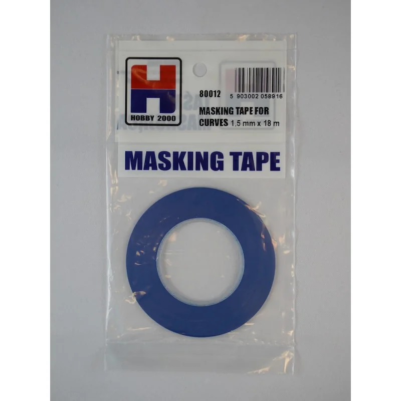 Accessoire Masking Tape Pour Courbes 1,5mm x 18m – Collection