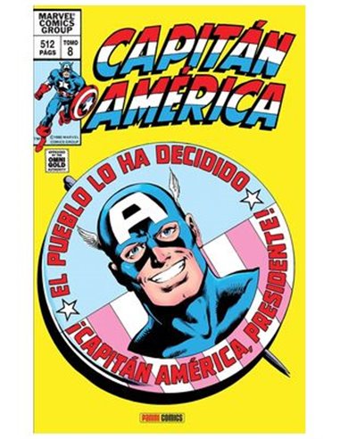 Capitan America 08 (marvel Gold) el Capi, Presidente – Comic