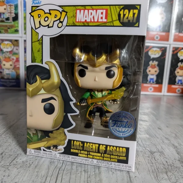 Marvel Comics #1247 – Loki : Agent of Asgard – Funko Pop!