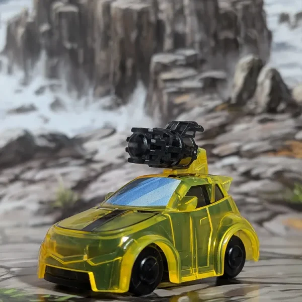 Transformers Galaxy Shining (DV01) – Bumblebee Vehicle Glittering (~4-6cm) | Blokees