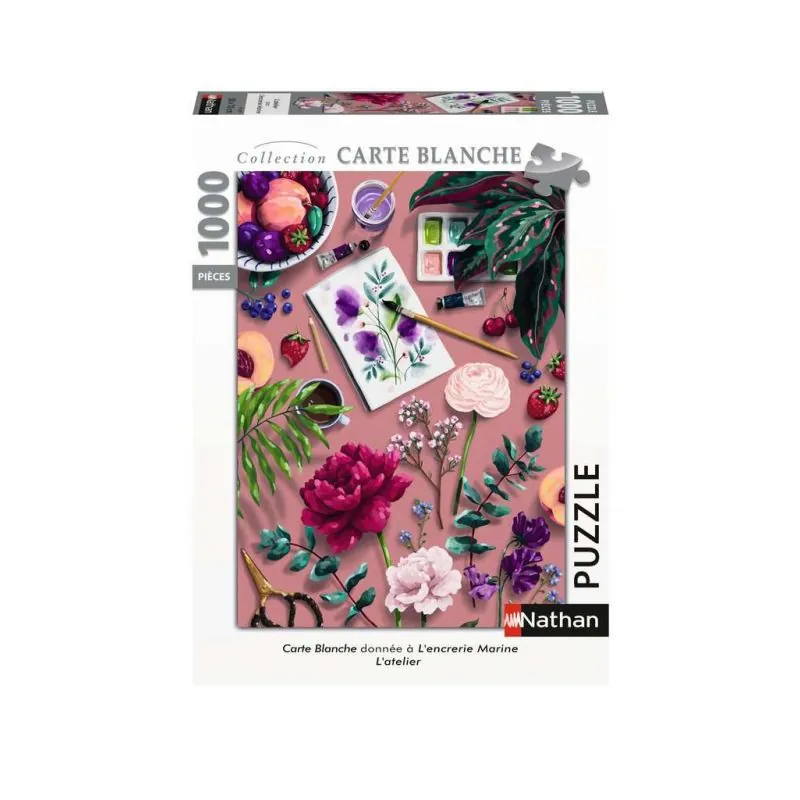 N 1000 p – L'atelier / L'encrerie Marine (Collection Carte blanche) – Puzzle