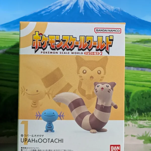 Axoloto & Fouinar – Wooper & Furret (Neuf) | Pokémon Scale World Johto
