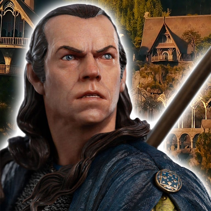 LE SEIGNEUR DES ANNEAUX Elrond, Herald of Gil-Galad Classic Series Weta Workshop – Statue