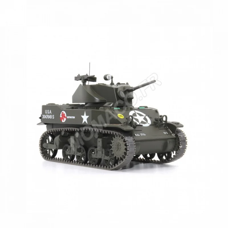 Miniature Tank leger m5a1 37eme bataillon de tank france septembre 1944 – Collection