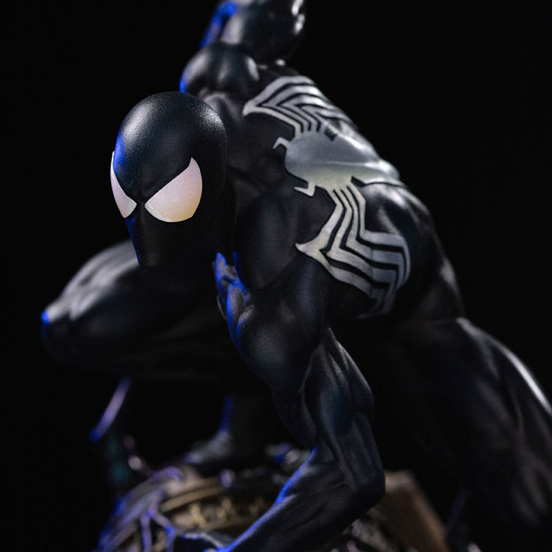 Statue – MARVEL Spider-Man Black Costume BDS Art Scale Iron Studios