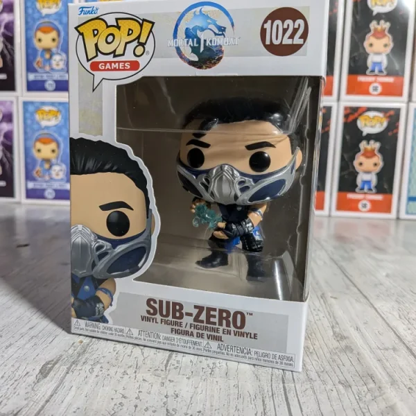 Funko Pop! – Games Mortal Kombat #1022 – Sub-Zero (Damaged Box)