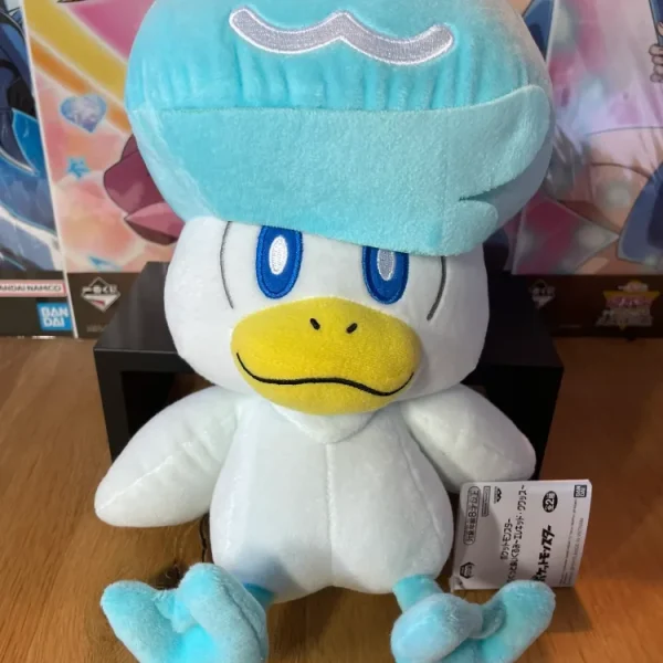 Pokémon – Coiffeton Quaxly Mofugutto 25 cm – Peluche