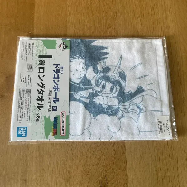 Dragon Ball – Chichi & Son Goku long 21x60 cm – Ichiban Kuji EX Son Goku Shugyou-hen Lot I – Serviette