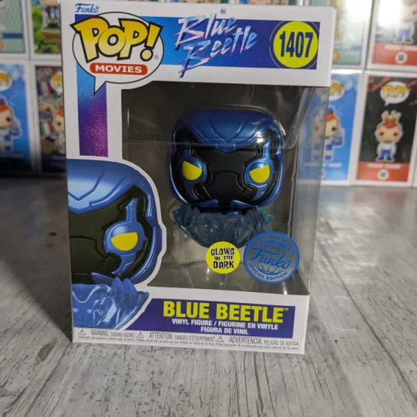 Funko Pop! – Heroes #1407 – Blue Beetle (Glow)