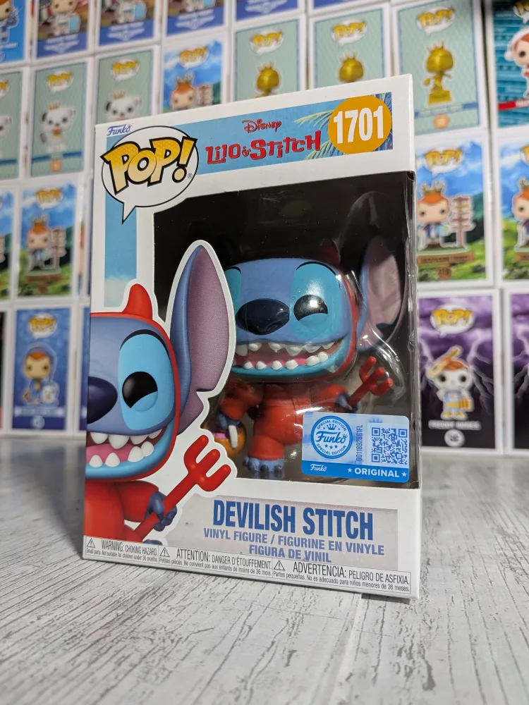 Disney #1701 – Devilish Stitch – Funko Pop!