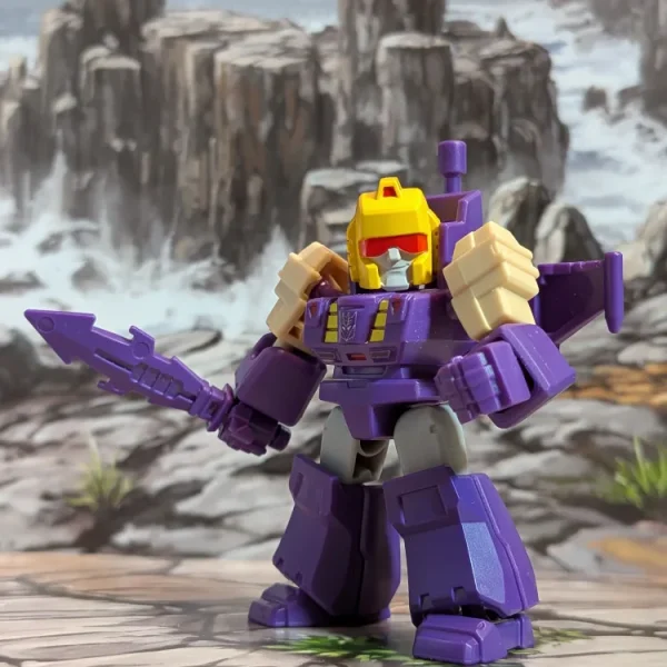 Blitzwing (~4-6cm) – Transformers Defender Version 04 – Blokees