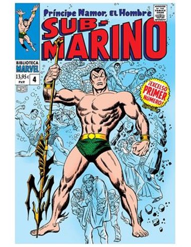 Biblioteca MARVEL 81 Namor el Hombre Submarino – Volume 4