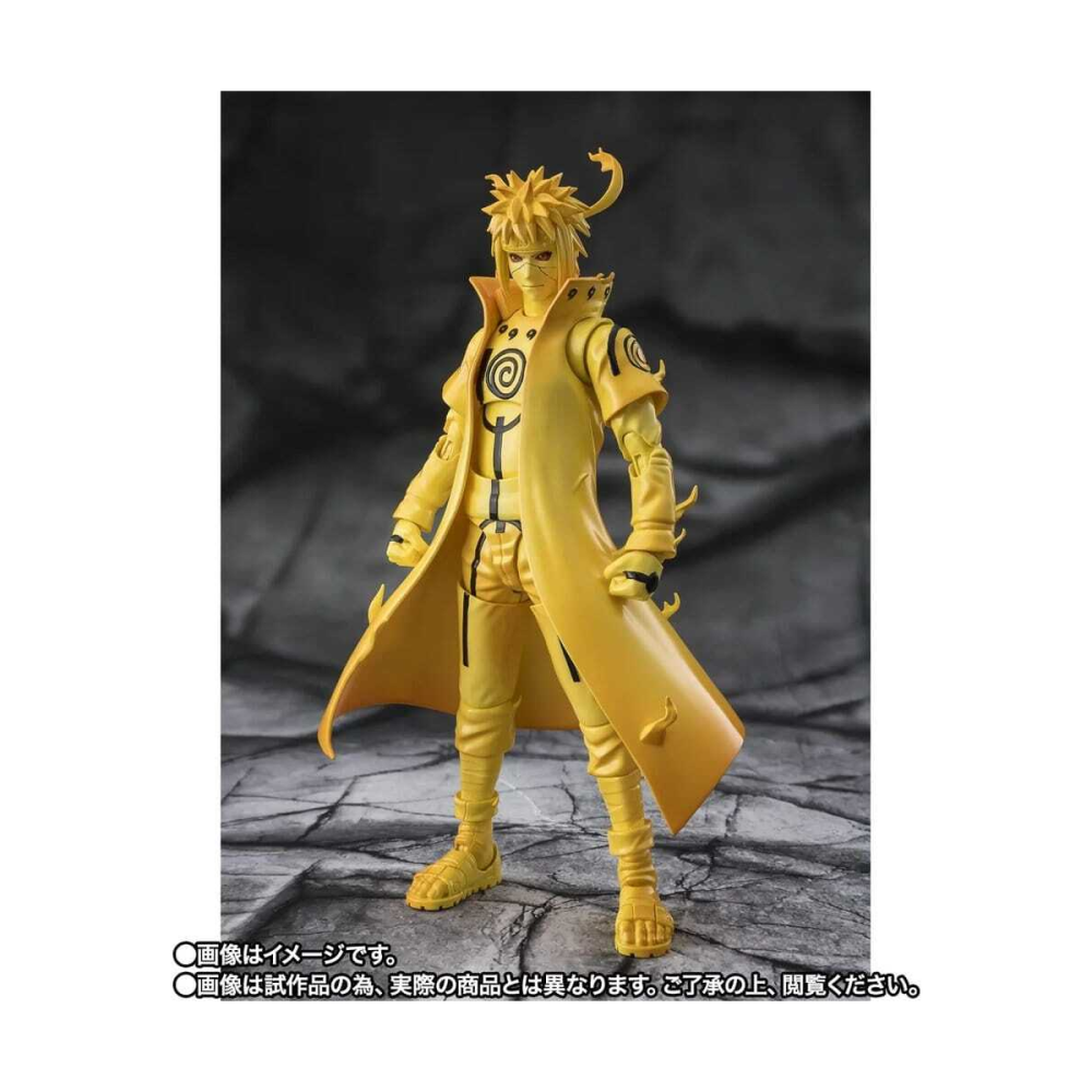 Naruto S.H.Figuarts Minato Namikaze (Kurama Link Mode) Bond of Light That Shatters Darkness 15 cm – Figurine
