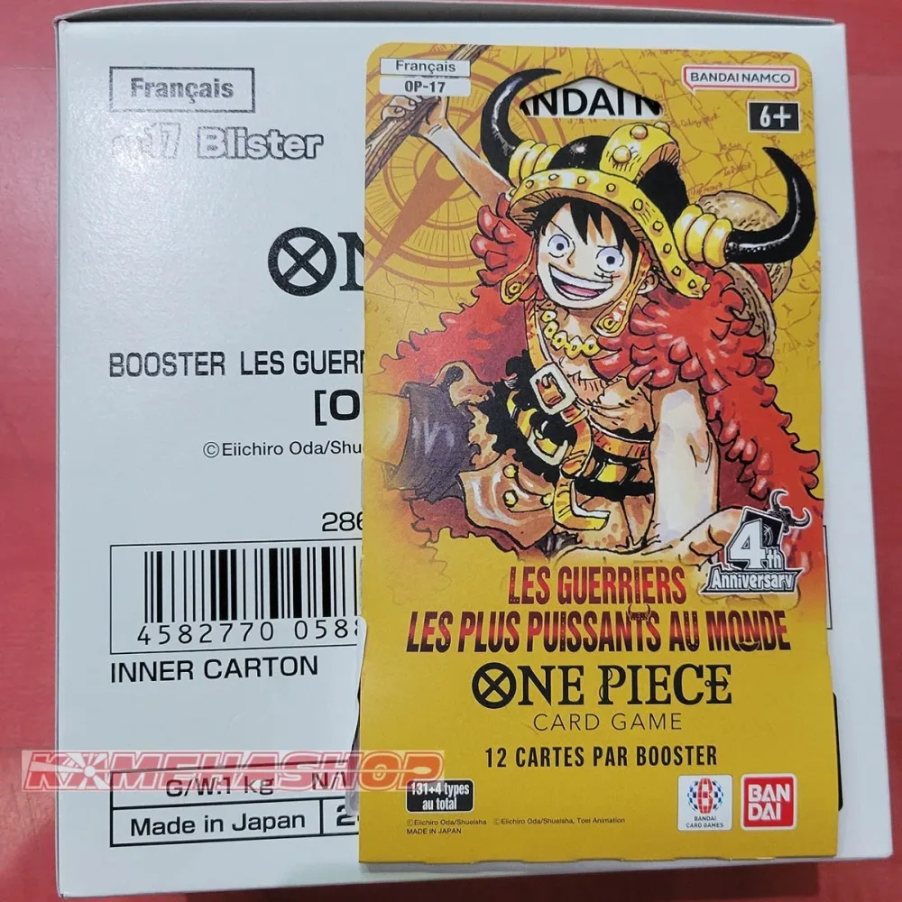 OP17 Sleeve 24 Booster pack – FR | One Piece Card Game