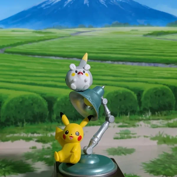 Pikachu & Togedemaru (~10cm) – Re-Ment Pokémon Vintage Collection Steel Type
