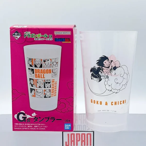 Dragon Ball – ICHIBAN KUJI · Lot G Plastic Glass Goku & Chichi