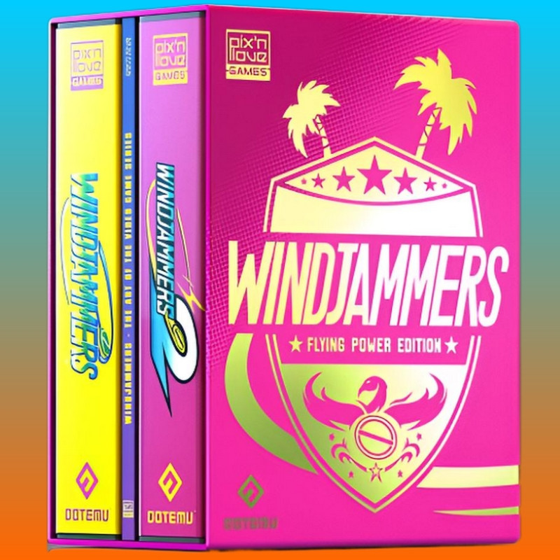 WINDJAMMERS Flying Power Edition Nintendo Switch – Pix'n Love Games – Artbook