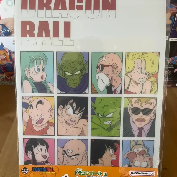 Poster – Dragon Ball – A3 plastic Announcer, Goku & co – Ichiban Kuji Dragon Ball EX Gekitou!! Tenkaichi Budoukai (Batch I)