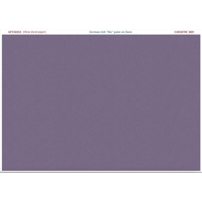 Décal Lila' dark (papier autocollant transparent) – Collection