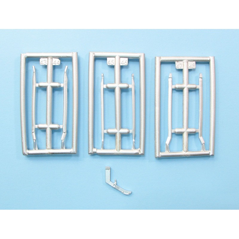 Accessoire Fokker Dr. I Landing Gear Struts (conçu pour être utilisé avec les kits Meng Model) – Collection