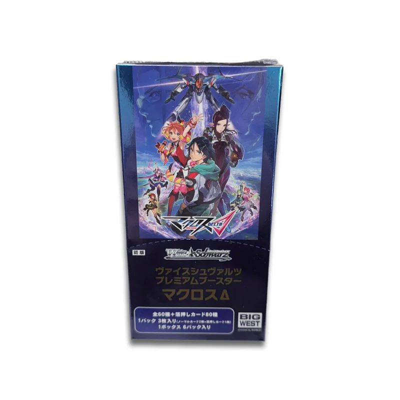 Weiss Schwarz TCG Macross Delta Display 6 Boosters 3 Cartes – Collection