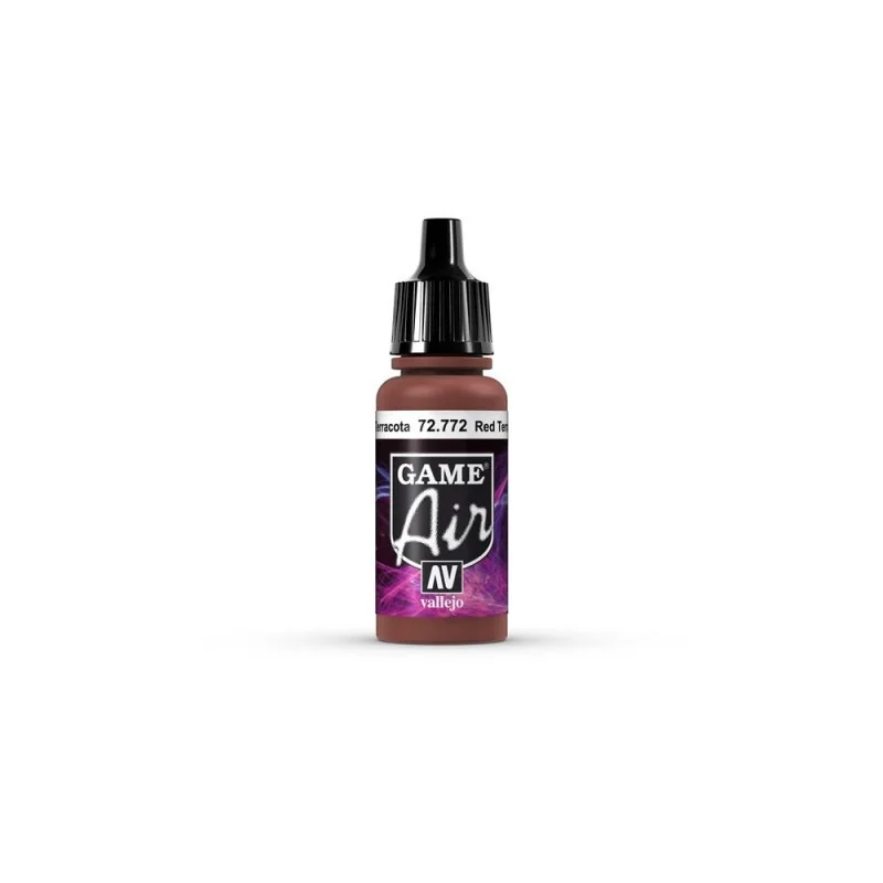 Peinture Vallejo GAME AIR Couleur: Rouge Terracota – Couleur acrylique 17 ml