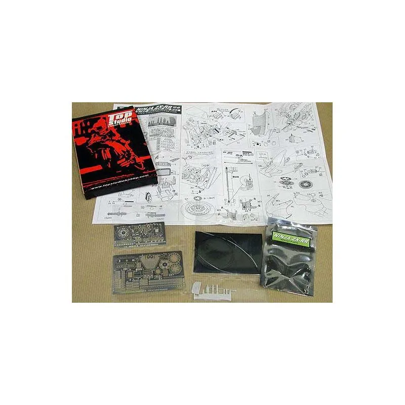 Peinture Kawasaki ninja zx-rr detail up set – Collection