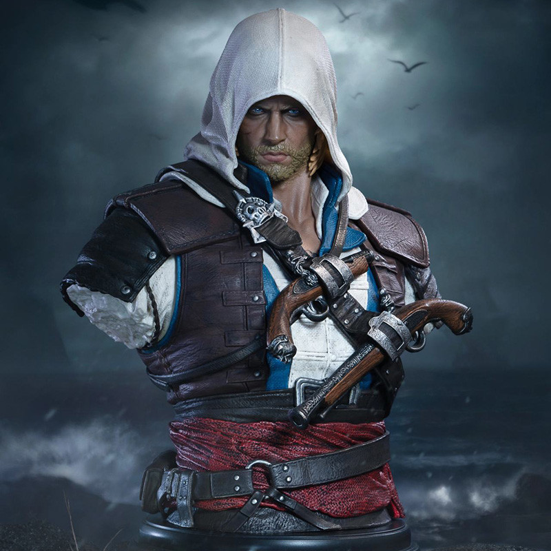 ASSASSIN’S CREED Black Flag Resynced Buste Edward Kenway Pure Arts – Collection