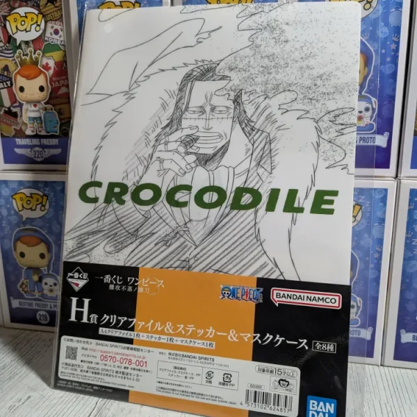 Pochette Clear File A4 (Sir Crocodile) – Lot H – The Right Hand – Ichiban Kuji – Bandai Spirits