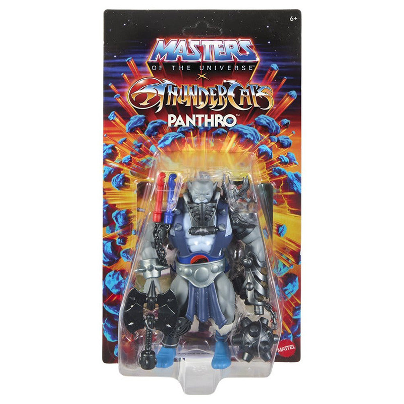 Figurine – MAITRES DE L’UNIVERS X COSMOCATS Panthro / Panthéro Mattel