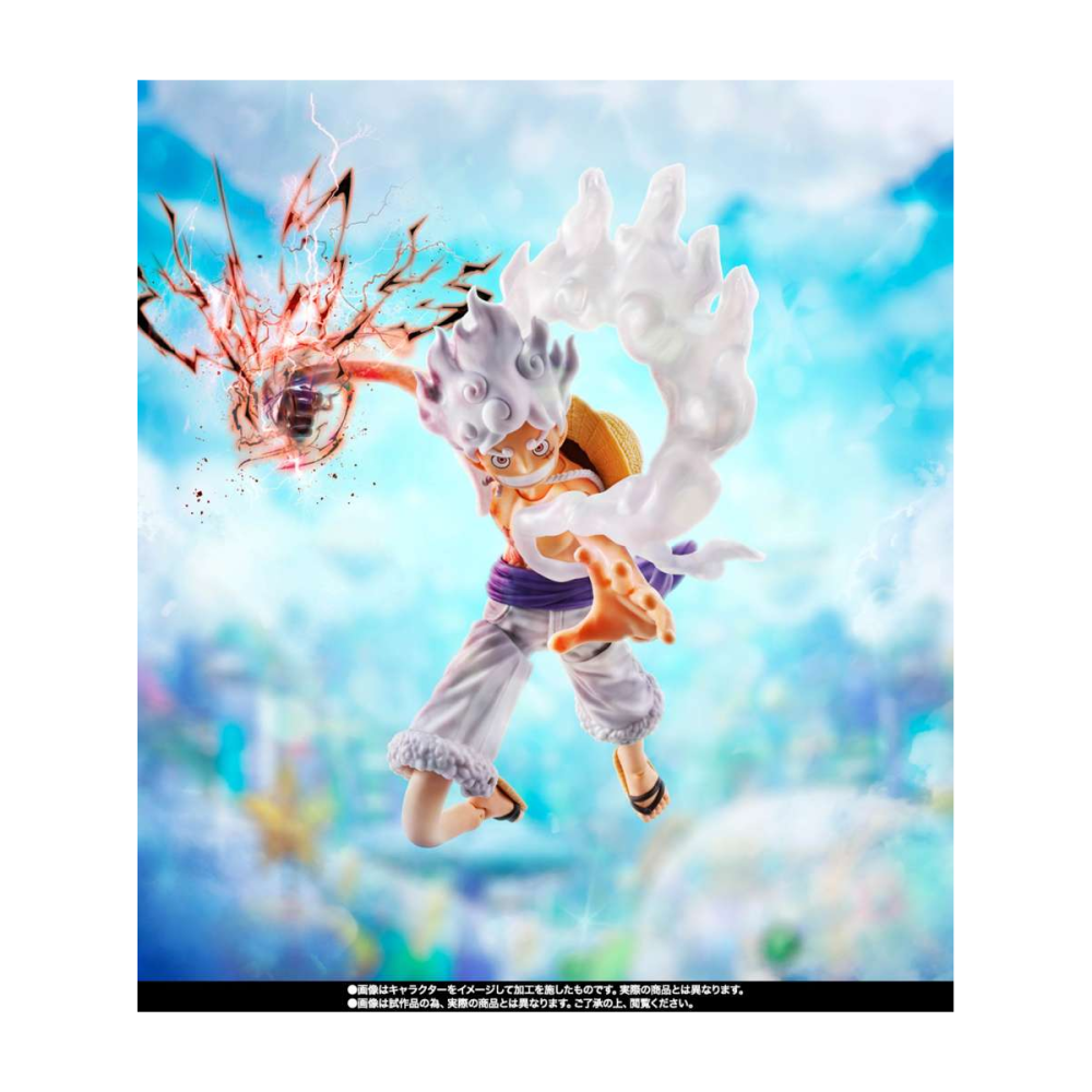 One Piece S.H.Figuarts Monkey D. Luffy Gear 5 Future Island Egghead 15 cm – Figurine