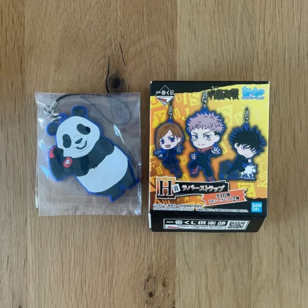 Porte-clés – Jujutsu Kaisen – Rubber Panda Ichiban Kuji Kyun-Chara Illustrations 7 cm