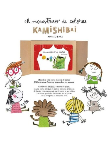 Monstruo de Colores,el Kamishibai Teatro de Papel