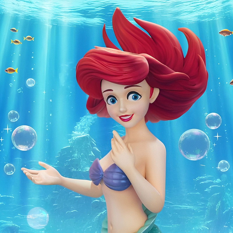 Statue – LA PETITE SIRENE Master Craft Ariel & Sebastien Beast Kingdom