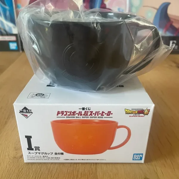 Dragon Ball Super: Super Hero – Capsule Corp Ichiban Kuji Black Plastic (Prize I) – Mug