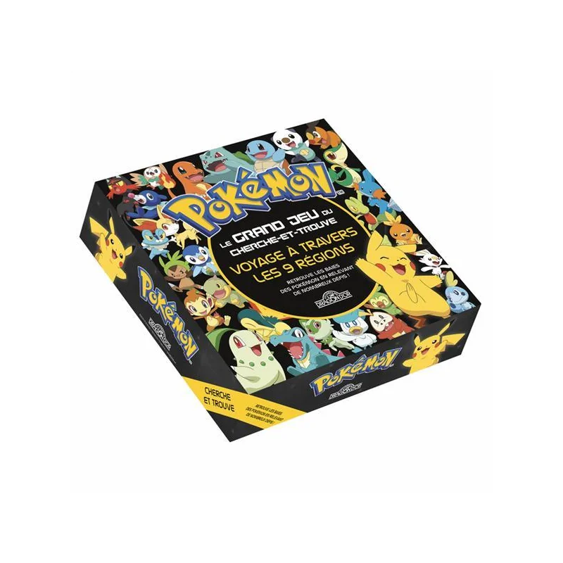 Voyage à travers les 9 régions – Le grand jeu – Jeu de société POKEMON